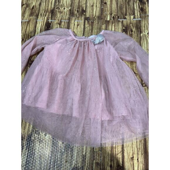 Nanette Kids Pink Blouse Girls Sz 4 Layered - Picture 3 of 7